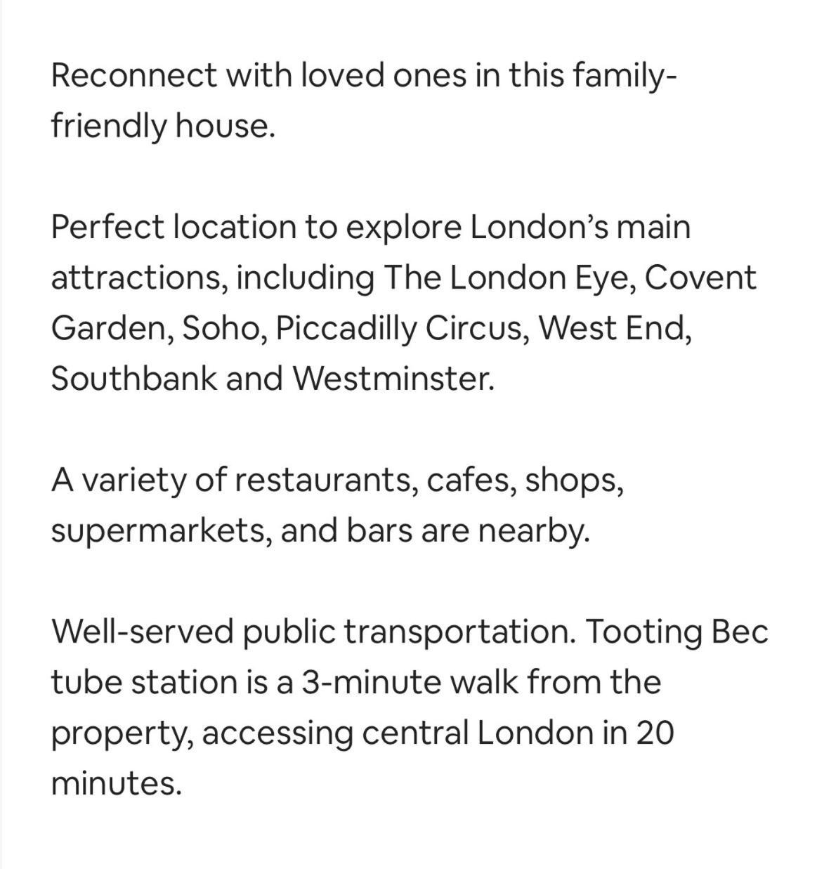 Lovely 3-Bed 20 Minutes To Central London Londres Exterior foto
